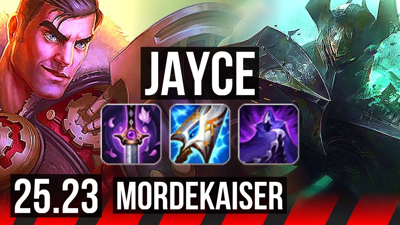 JAYCE vs MORDEKAISER (TOP) | KR Master | 25.23