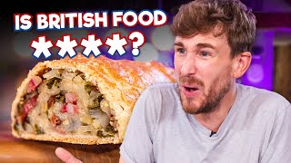 IS BRITISH FOOD ****?! | THE BACON BADGER??