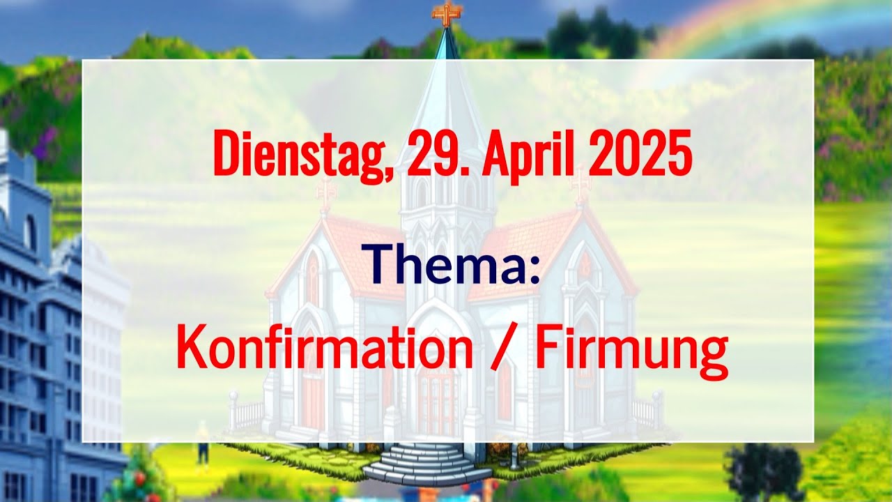 Gottesdienst am 29.4.2025 um 20.00 Uhr in der Online-Kirche St ...