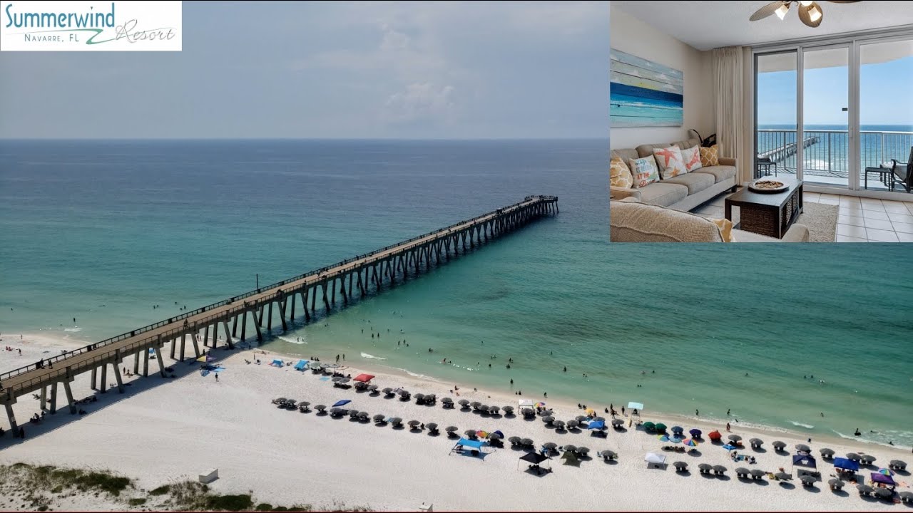 Navarre Beach Summerwind Resort & Pier Vacation Tour