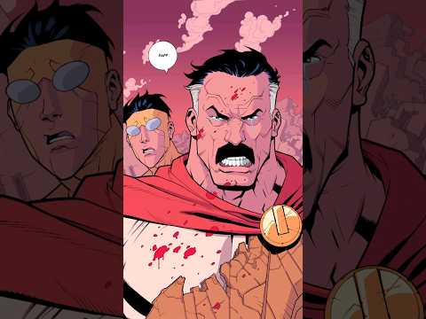 Omni Man's Unexpected Punishment 🤔 #shorts #invincible #comics
