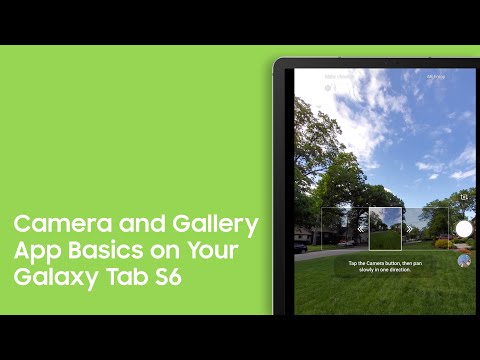 Video: Hvordan tager jeg billeder med min Samsung-tablet?
