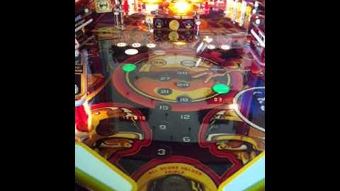 Bally GOLD BALL - First Play after playfield restoration