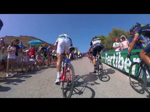 Video: Vuelta a Espana 2017: Marčinskis izcīna otro uzvaru, kamēr Frūms klibo