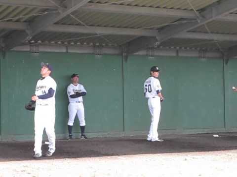 2013/2/3 オリックス宮古島キャンプ 古川、前田、桑原、高橋のブルペン