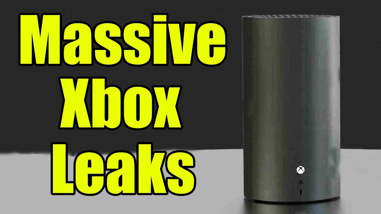 Xbox Leaks [Xbox Series X Refresh] [Buying Nintendo Acquisition