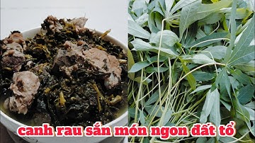 Canh rau sắn món ngon đất tổ | Cách nấu canh rau sắn chua chuẩn vị | Ẩm Thực Đơn Giản