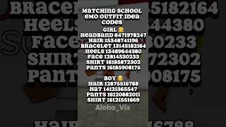 Brookhaven CODES for CLOTHES || Matching EMO School Uniform idea🖤Roblox Edit #roblox #shorts screenshot 5