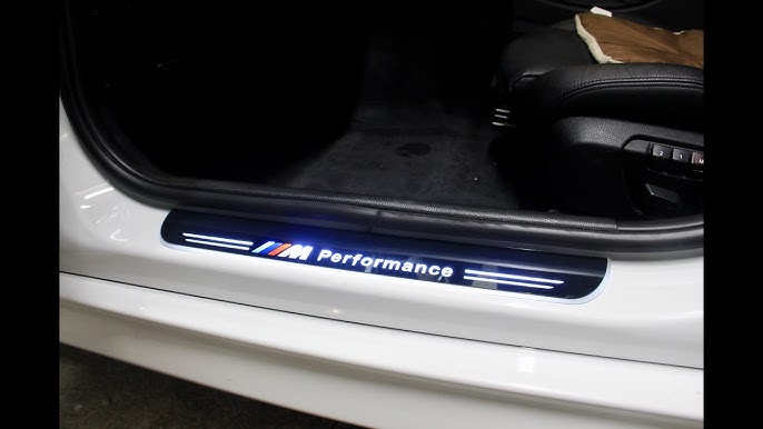 BMW M Performance LED Illuminated Door Sills - Unboxing, Fitting