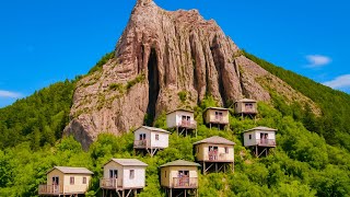 Why Is This Italian Village Hanging in the Hills Cliff? | Unseen Italy | 4k Documentary