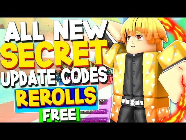 ALL 50 NEW *SECRET* UPDATE CODES in SLAYERS