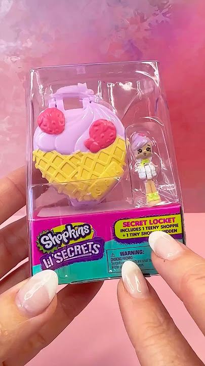 Shopkins Lil’ Secrets Locket 💖#shopkins #miniature #minidolls #unboxingtoys