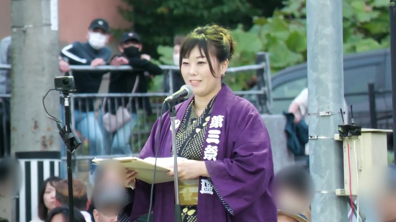 先太鼓と金棒の競演 - 2684根室金刀比羅神社例大祭