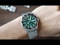 Unboxing! Orient Kamasu verde + Strapcode Super-J (Jubilee)