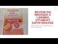 Review on emergen-c 1,000mg of vitamin c powder #1,000mgvitamincpower#vitaminc#immunesupport