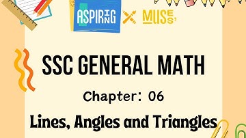SSC General Math | Chapter 06 | Lines, Angles & Triangles | গণিত | ৬ষ্ঠ অধ্যায় | রেখা, কোণ ও ত্রিভুজ