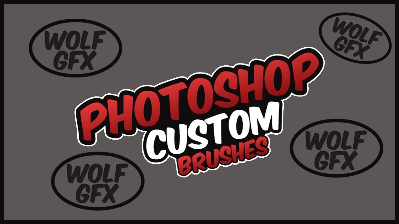 make custom brush photoshop