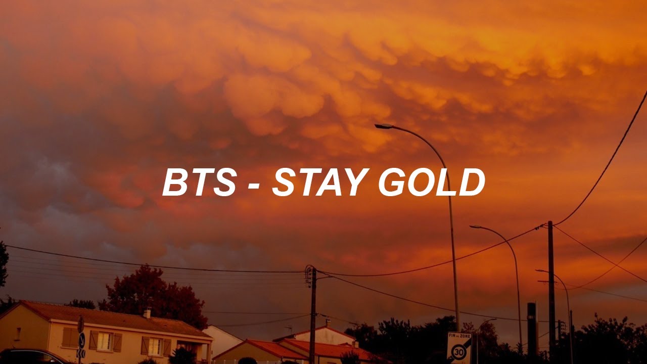 BTS (방탄소년단) 'Stay Gold' Easy Lyrics