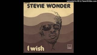 Video thumbnail of "Stevie Wonder - I Wish (Bass backing track)"