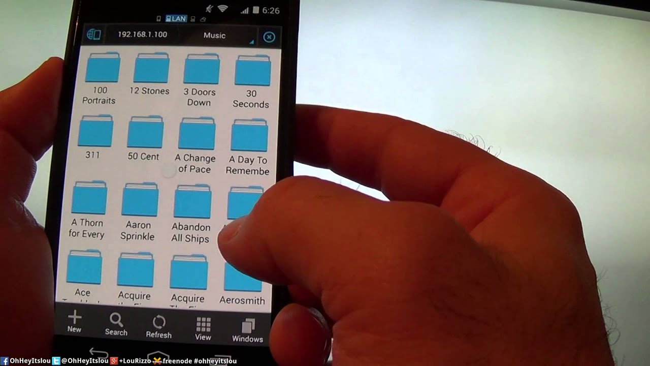 Share Files With Your Android Device Using a Samba Server YouTube