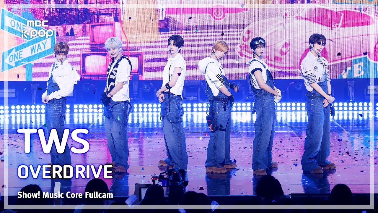 [#음중풀캠] TWS (투어스) – OVERDRIVE FullCam | 쇼! 음악중심 | MBC251101