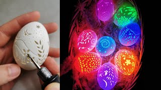 How to make a amazing lamp out of eggs