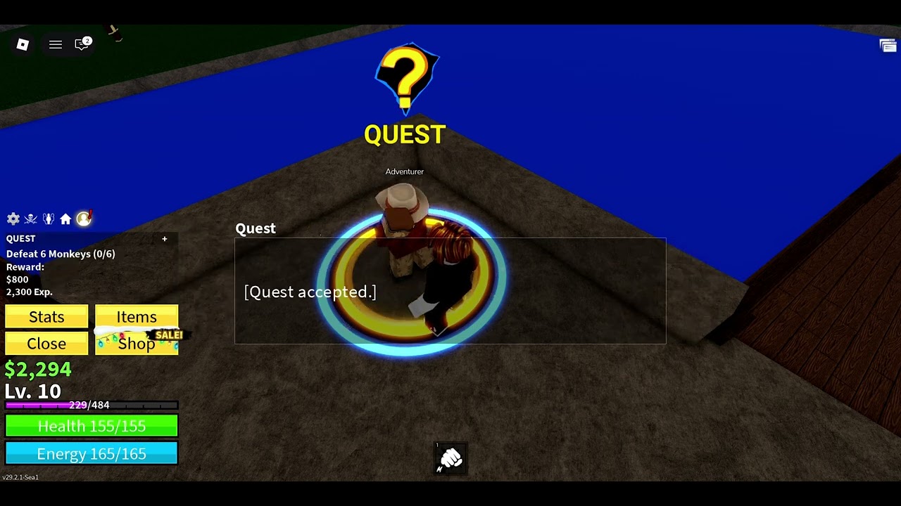 I played blox fruits