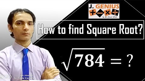 How to find square root in Urdu /Hindi