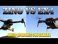 EX4 VS ZINO, 🤔 cual es el mejor drone camara por 200€