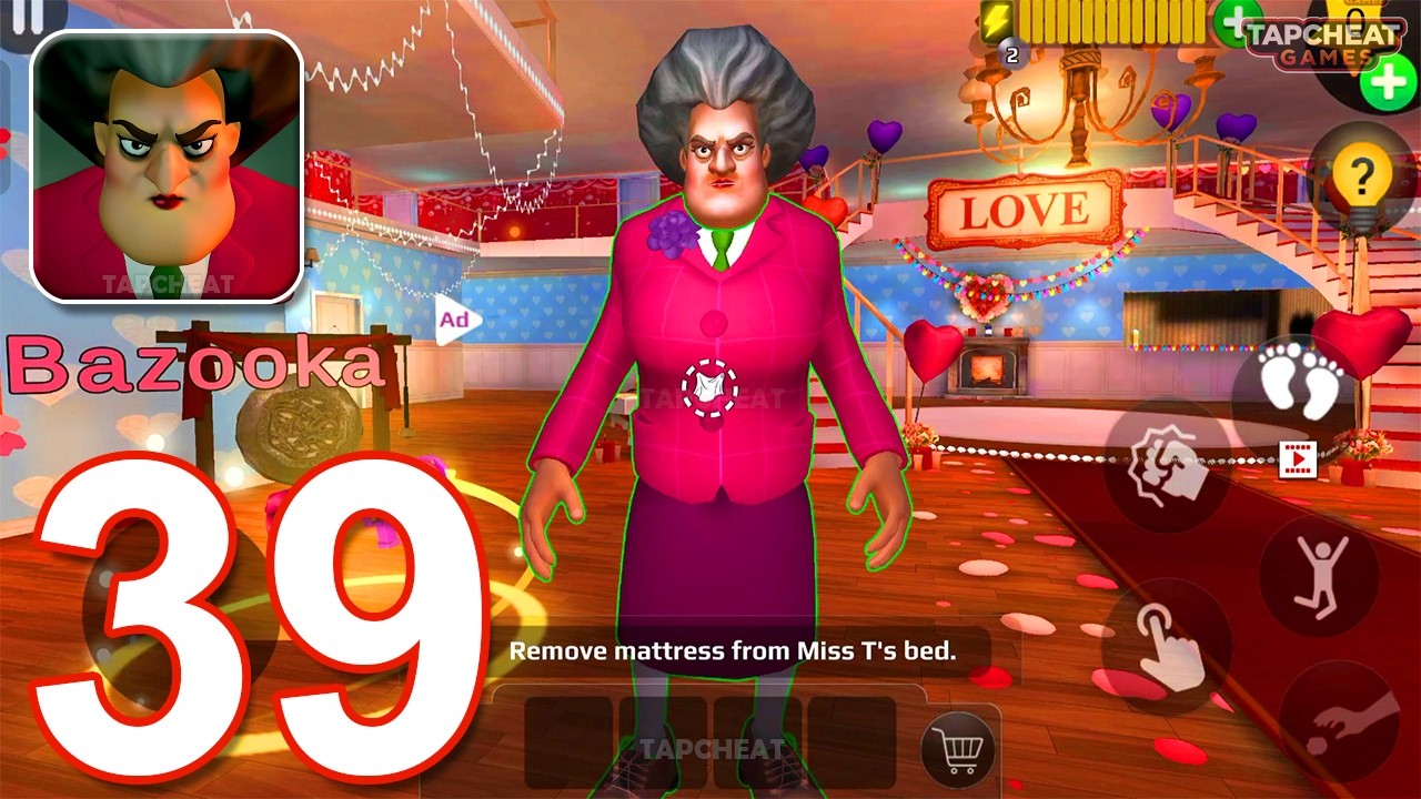 Scary Teacher 3D - Gameplay Walkthrough Part 39 - Prank Miss T Chapter Update (Android, iOS)