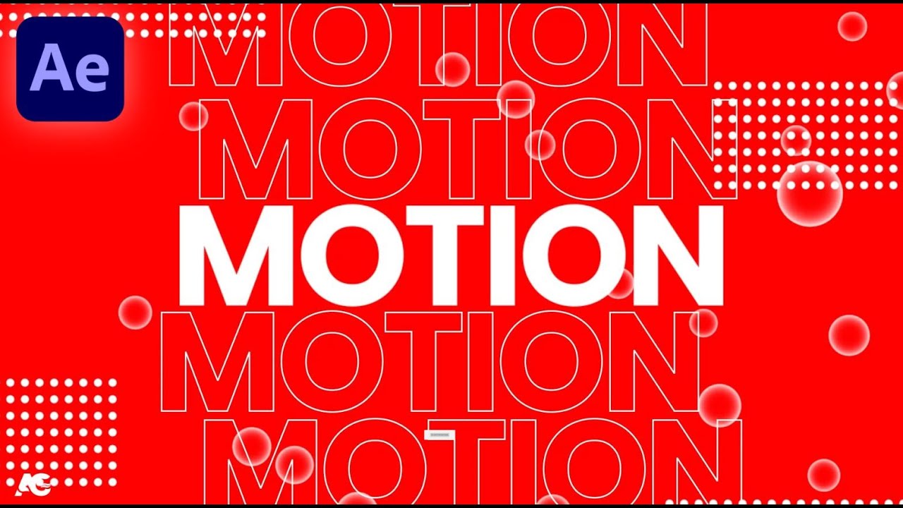 Intro Animation In Adobe After Effects - After Effects Tutorial - No ...