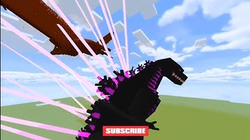 Minecraft Shin Godzilla Vs Rodan #trending #status #gaming #shorts #whatsappstatus