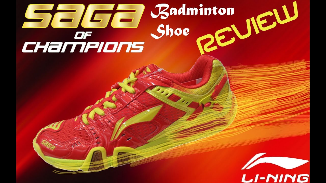 lining saga badminton shoes