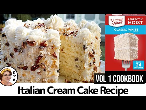 2019 Easiest Italian Cream Cake, Be A Southern Cook today!