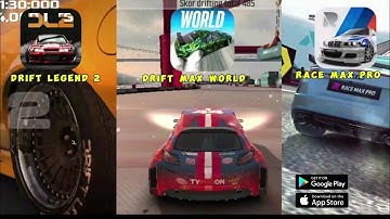 DRIFT LEGEND 2 VS DRIFT MAX WORLD VS RACE MAX PRO |GAMEPLAY COMPARISON | BEST DRIFTING GAMES ANDROID