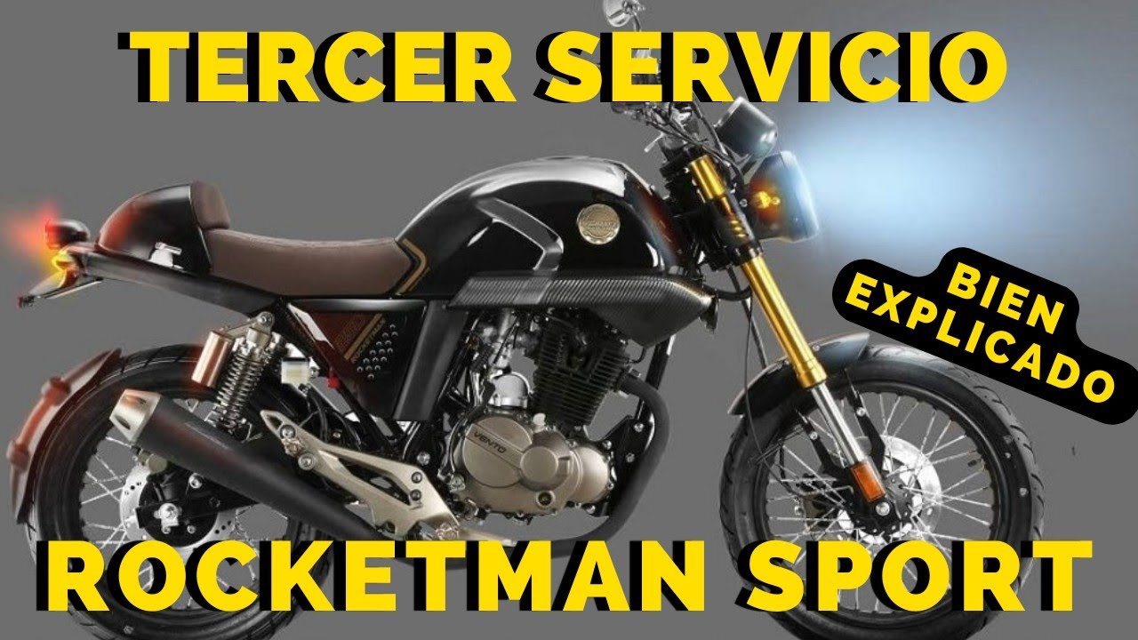 SERVICIO 4000 KM/ROCKETMAN 250 | VENTO | CAMBIO DE ACEITE, BUJÍA