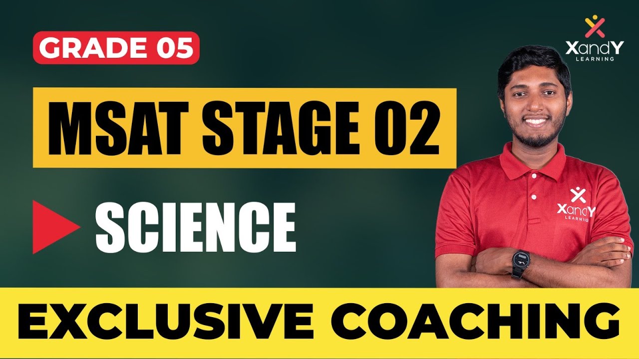 MSAT  Stage 2 | Exclusive Coaching | Class 5 Science : Score Full Marks!