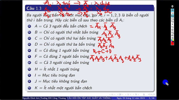 Các bài tập về xác suất thống kê y dược năm 2024