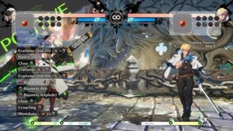 Guilty Gear -Strive- Ramlethal Rekka Frametrap Combo
