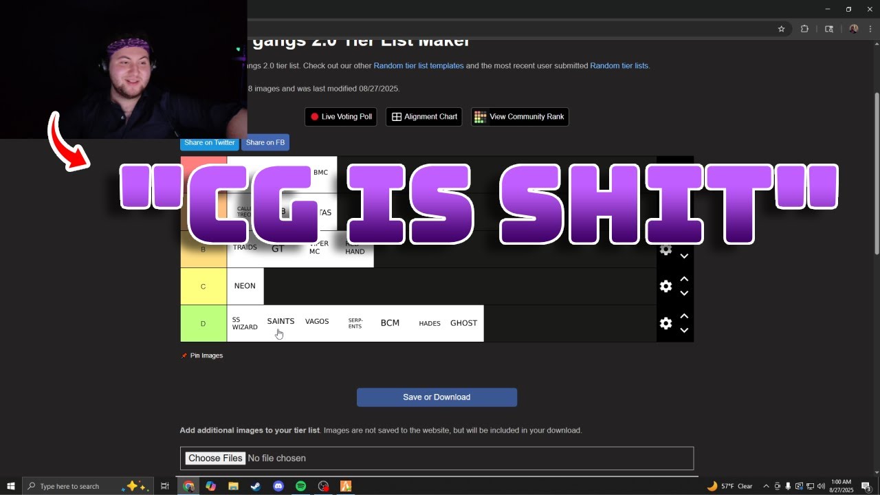 Gio ranks every gang in the city from best to worst!?!! - PRODIGY RP