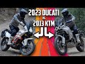 2023 ducati desert x vs 2013 ktm 990 adventure  10 year shootout  cycle news