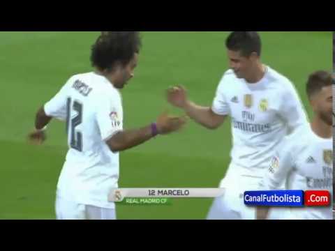 james rodriguez and Marcelo handshake!