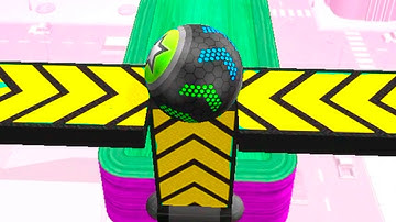 Going Balls (Level 522) Color Reversed Play - Updated Ball Race Gameplay iOS Android (Part 17)