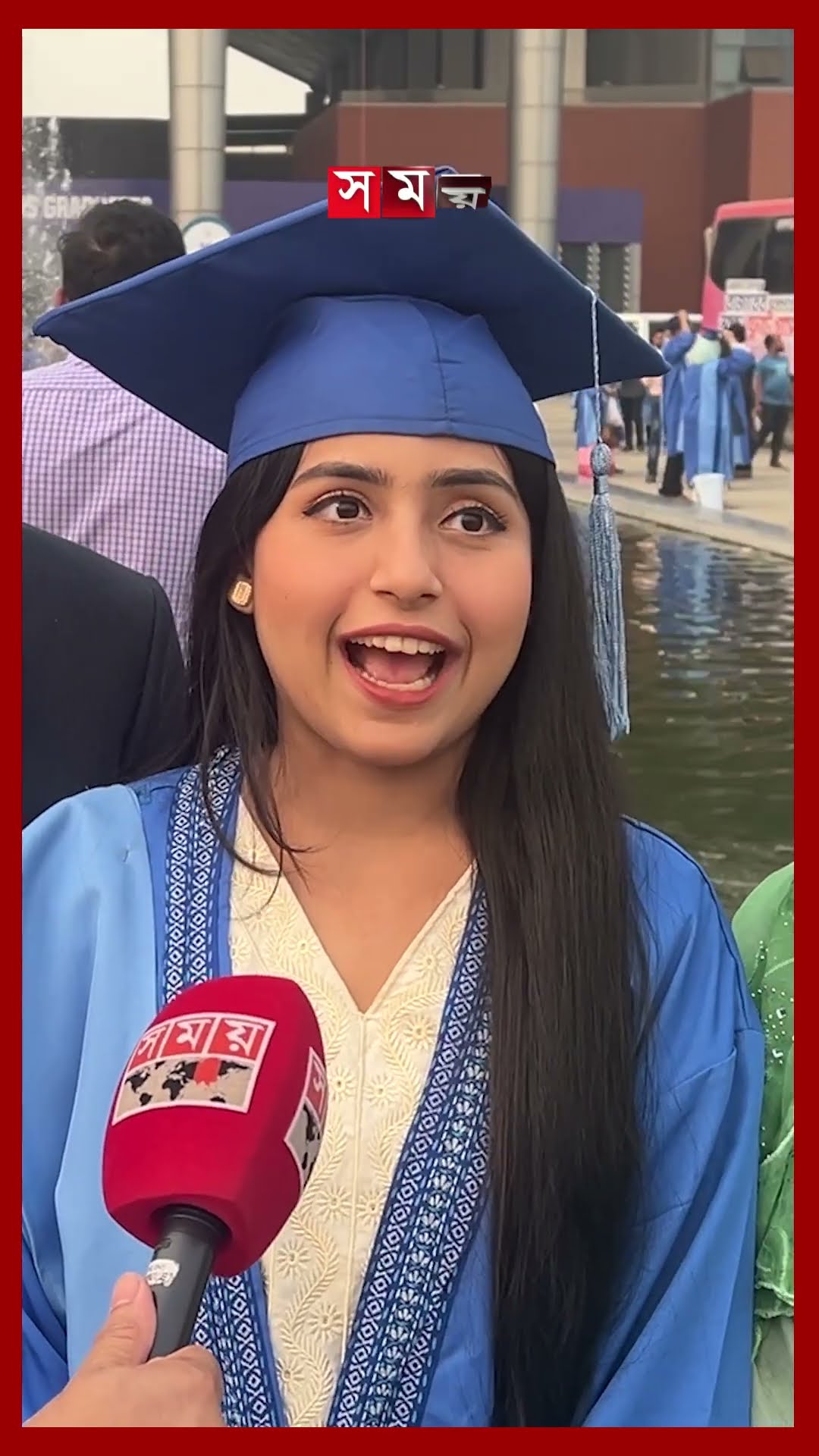 '৪ বছর অপেক্ষায় ছিলাম' #bracuniversity #convocation #gown #shorts #somoytv