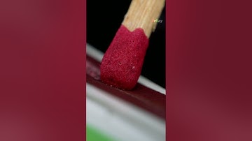 Match operation in slow motion #close-up