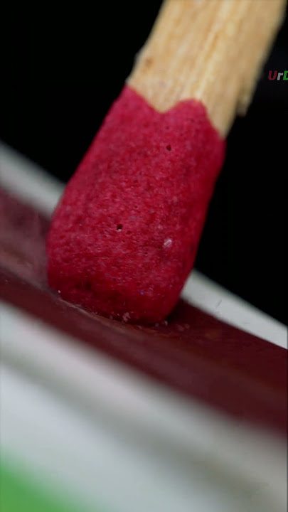 Match operation in slow motion #close-up