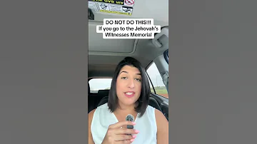 Whats Really Going On At The Jehovah S Witness Memorial Every Year Exjw Cult Exjehovahswitness Jw 