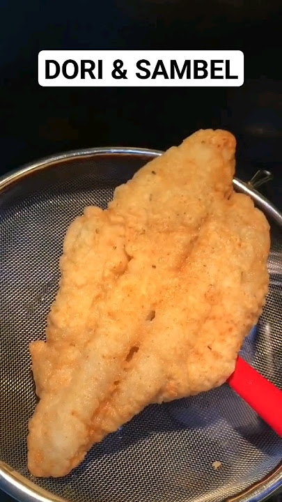 IKAN DORI CRISPY SAMBEL BAWANG #masakanrumahan #fish #menusimple #indonesianfood #spicyfood