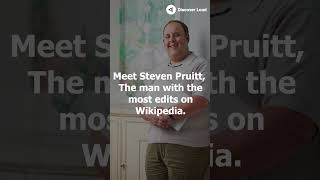 STEVEN PRUITT - The UNSUNG HERO OF WIKIPEDIA #Shorts #stevenpruitt #wikipedia
