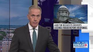 Kentucky driver's license fraud addressed by state auditor